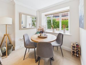 DINING AREA IN LIVING ROOM- click for photo gallery